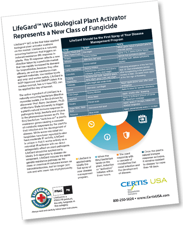 LifeGard Tech Sheet