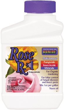 Bottle of Rose Rx 3-in-1. 