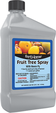 Bottle of Ferti-Lome® Fruit Tree Spray with Neem Py. 