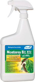 Bottle of Monterey B.t. RTU.