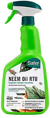 Bottle of Safer® Neem Oil RTU.