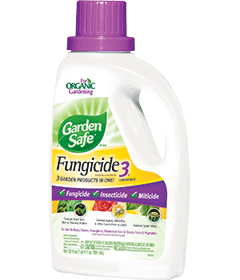 Bottle of Garden Safe® Fungicide 3®. 